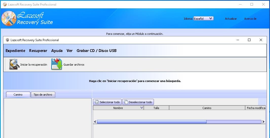 Lazesoft Recovery Suite Full Español Lazesoft Recovery Suite Full Español