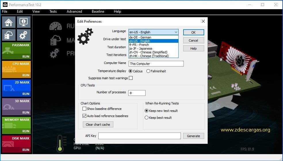 PassMark PerformanceTest Full Español