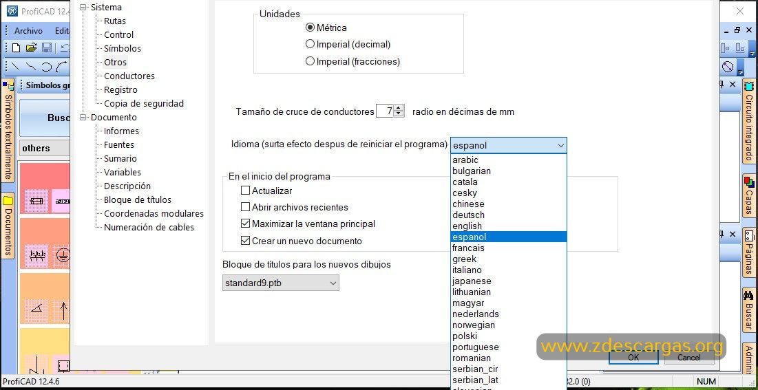 ProfiCAD Full Español ProfiCAD Full Español