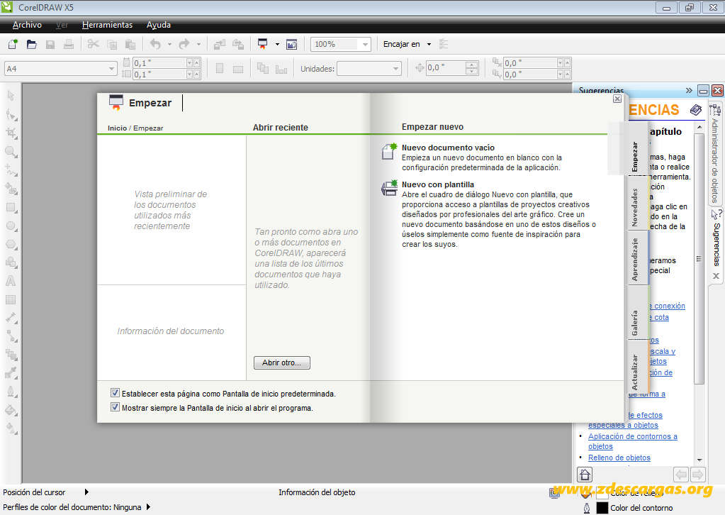 Corel Draw x5 Portable Español Corel Draw x5 Portable Español