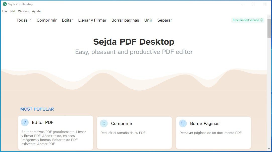 Sejda PDF Desktop Pro Full Español Sejda PDF Desktop Pro Full Español