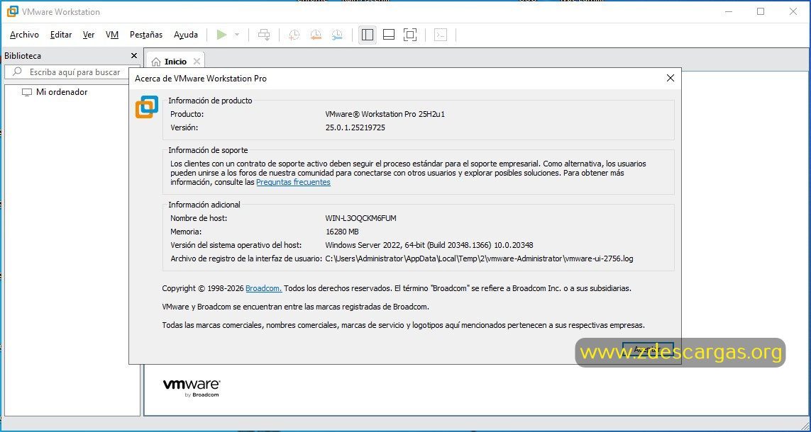 VMware Workstation Pro Full Español