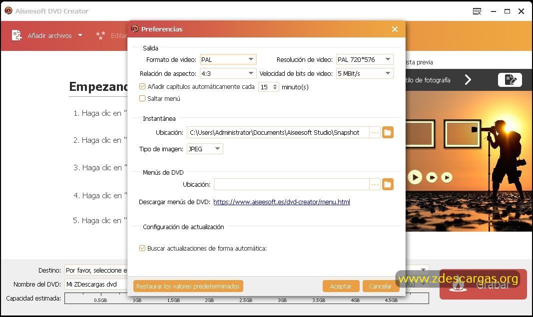 Aiseesoft DVD Creator Full Español Aiseesoft DVD Creator Full Español
