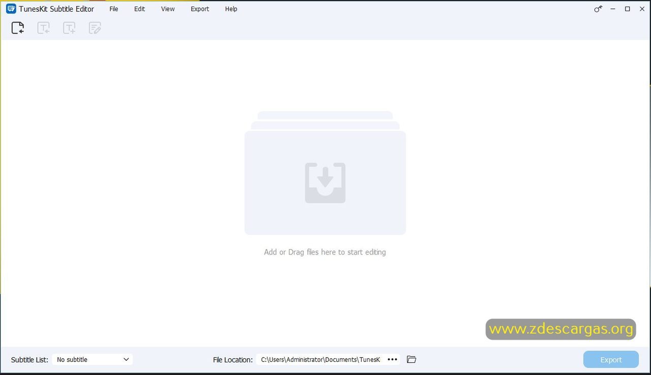 TunesKit Subtitle Editor Full TunesKit Subtitle Editor Full