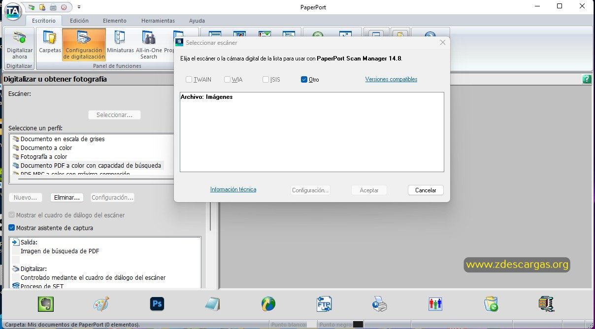 PaperPort Pro Full Español