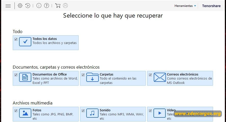 Tenorshare 4DDiG Full Español