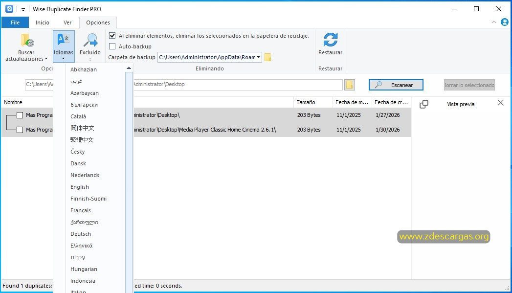 Wise Duplicate Finder Full Español Wise Duplicate Finder Full Español