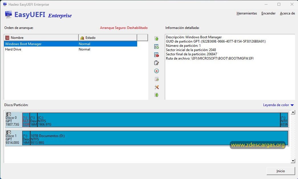 EasyUEFI Enterprise Full Español EasyUEFI Enterprise Full Español