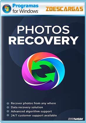 Systweak Photos Recovery Full 2024 Descargar Systweak Photos Recovery Full gratis