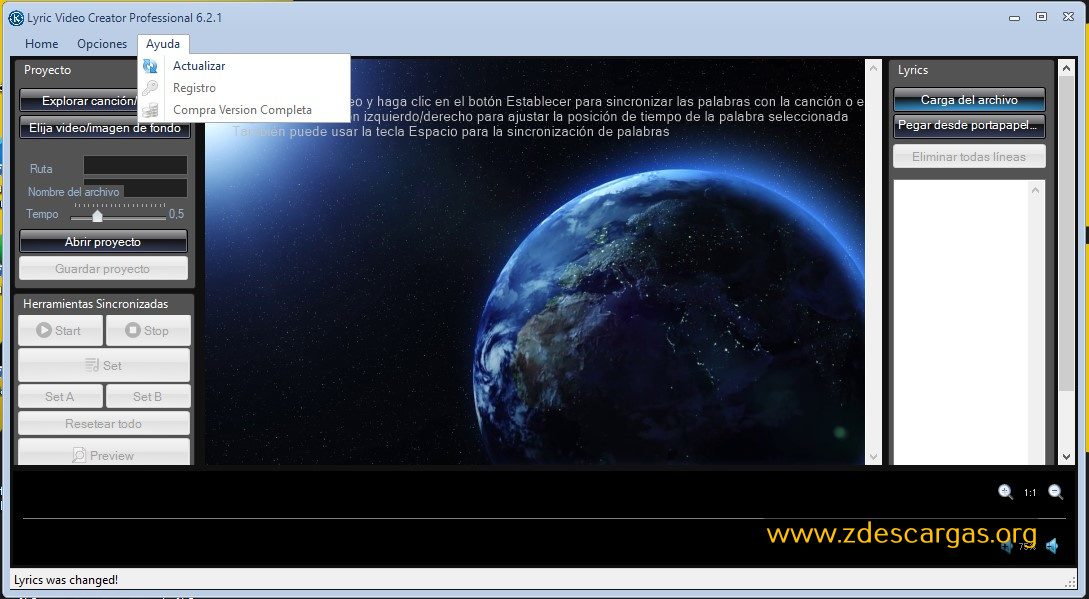 Lyric Video Creator full español Lyric Video Creator full español