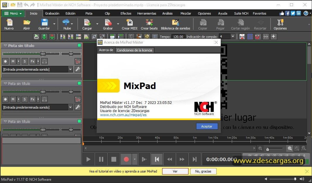 NCH MixPad Full Español