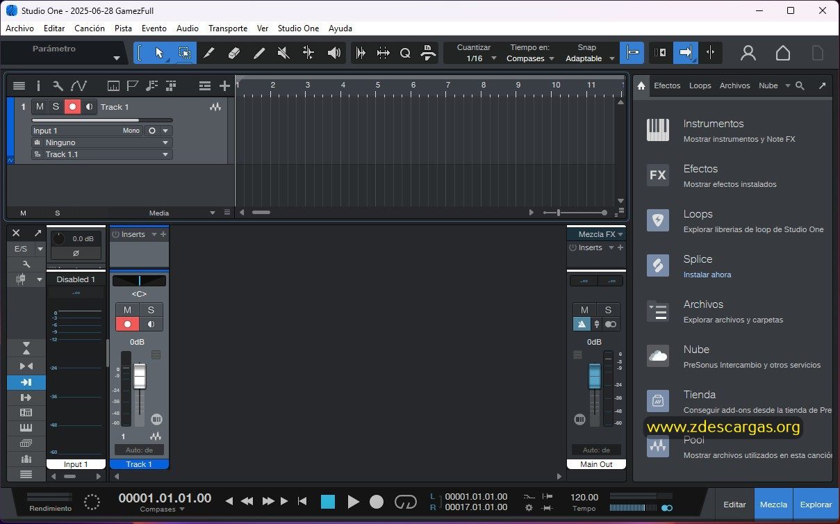 PreSonus Studio One Pro Full Español PreSonus Studio One Pro Full Español