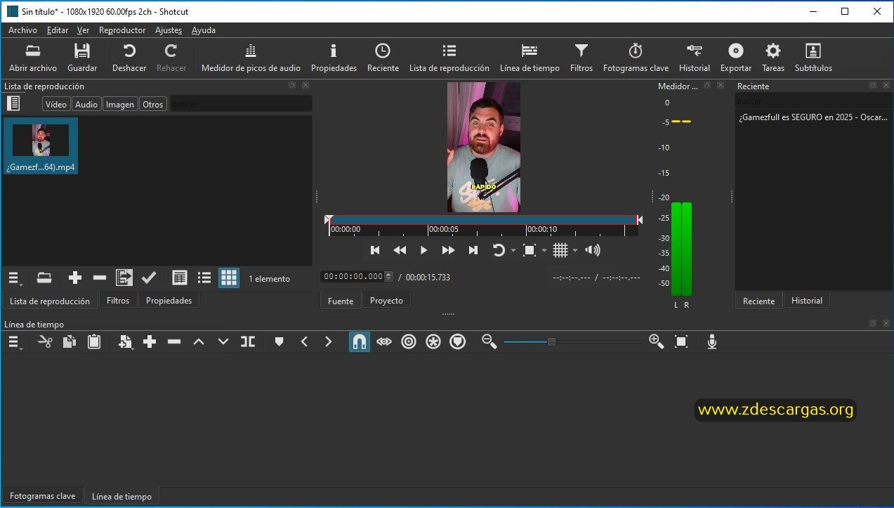 ShotCut Full Español ShotCut Full Español