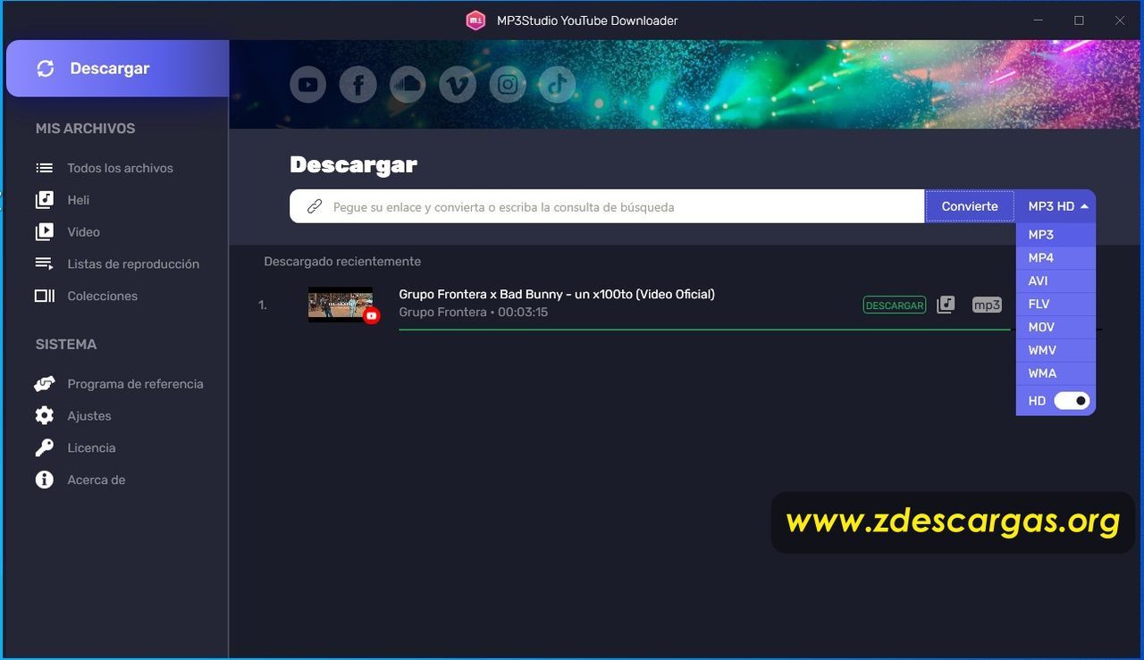MP3Studio YouTube Downloader Full Español MP3Studio YouTube Downloader Full Español