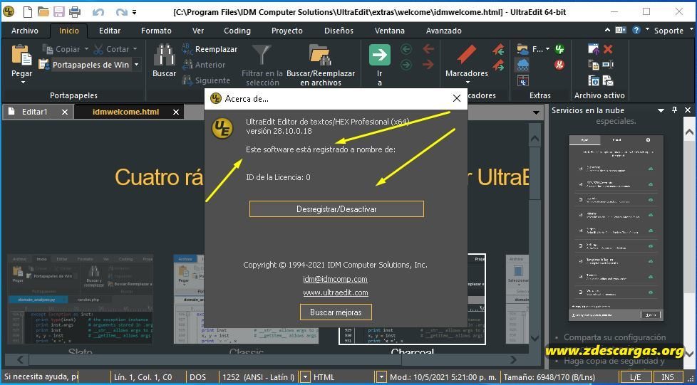 IDM UltraEdit Full Español IDM UltraEdit Full Español