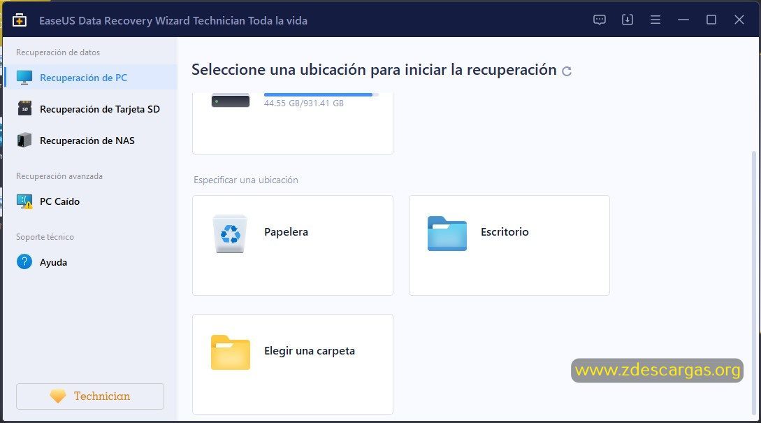EaseUS Data Recovery Wizard Full Español EaseUS Data Recovery Wizard Full Español