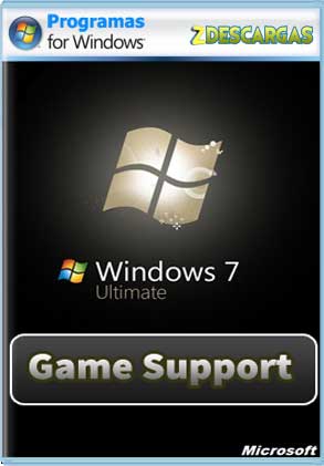 Windows 7 SP1 Ultimate Game Support (x86-x64) Full Español Descargar Windows 7 SP1 Ultimate 32 y 64 bits full mega y google drive /