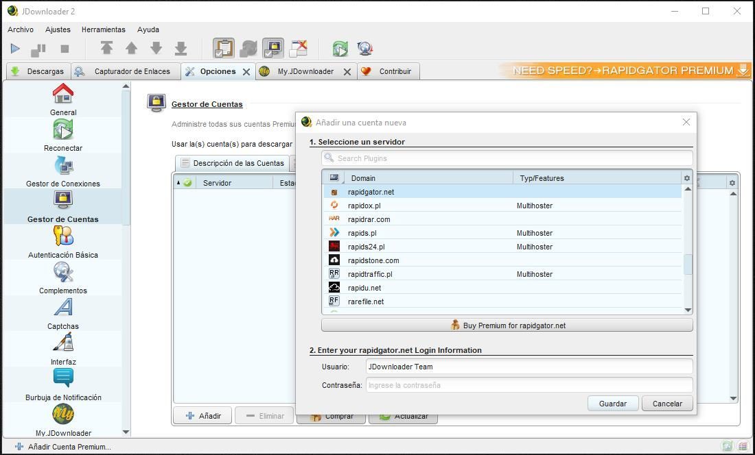 JDownloader 2 Full Español JDownloader 2 Full Español
