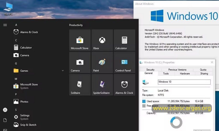 Windows 10 Lite Edition v12 2026 Full Español Windows 10 Lite Edition v12 2026 Full Español