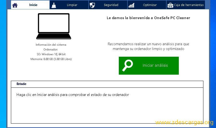 OneSafe PC Cleaner Pro Full Español