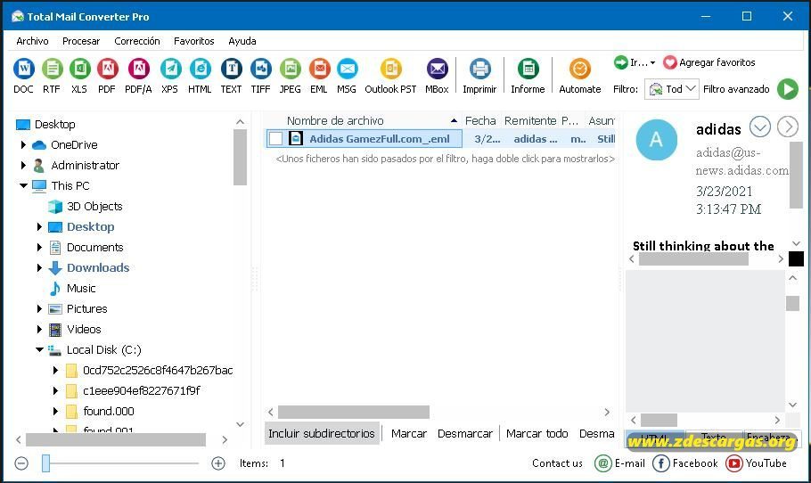 Total Mail Converter Pro Full Español Total Mail Converter Pro Full Español