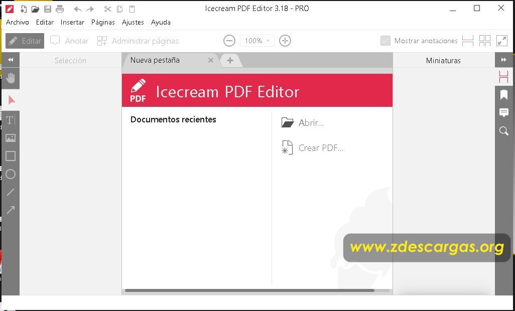 icecream pdf editor sin marca de agua
