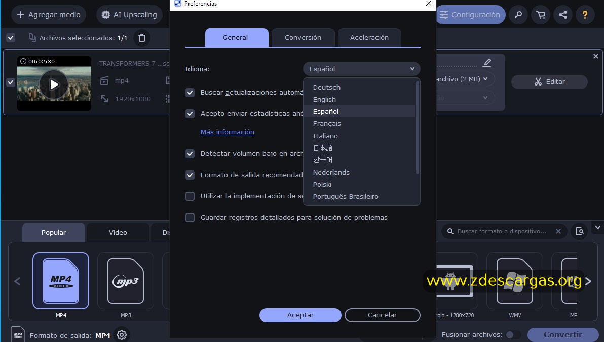 Movavi Video Converter Full Español Movavi Video Converter Full Español