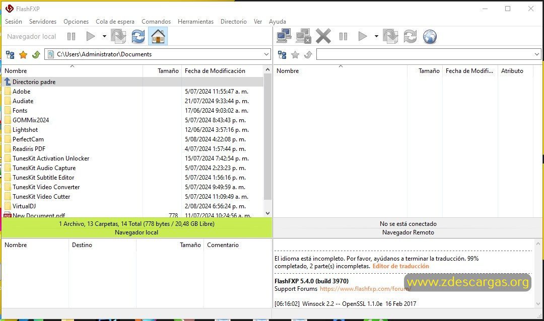 FlashFXP Full Español