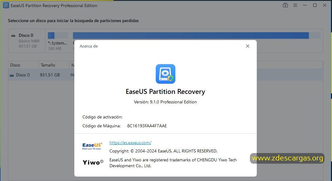 EaseUS Partition Recovery Full Español EaseUS Partition Recovery Full Español