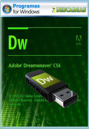Descargar Adobe Dreamweaver CS6 portable español mega y google drive / 
