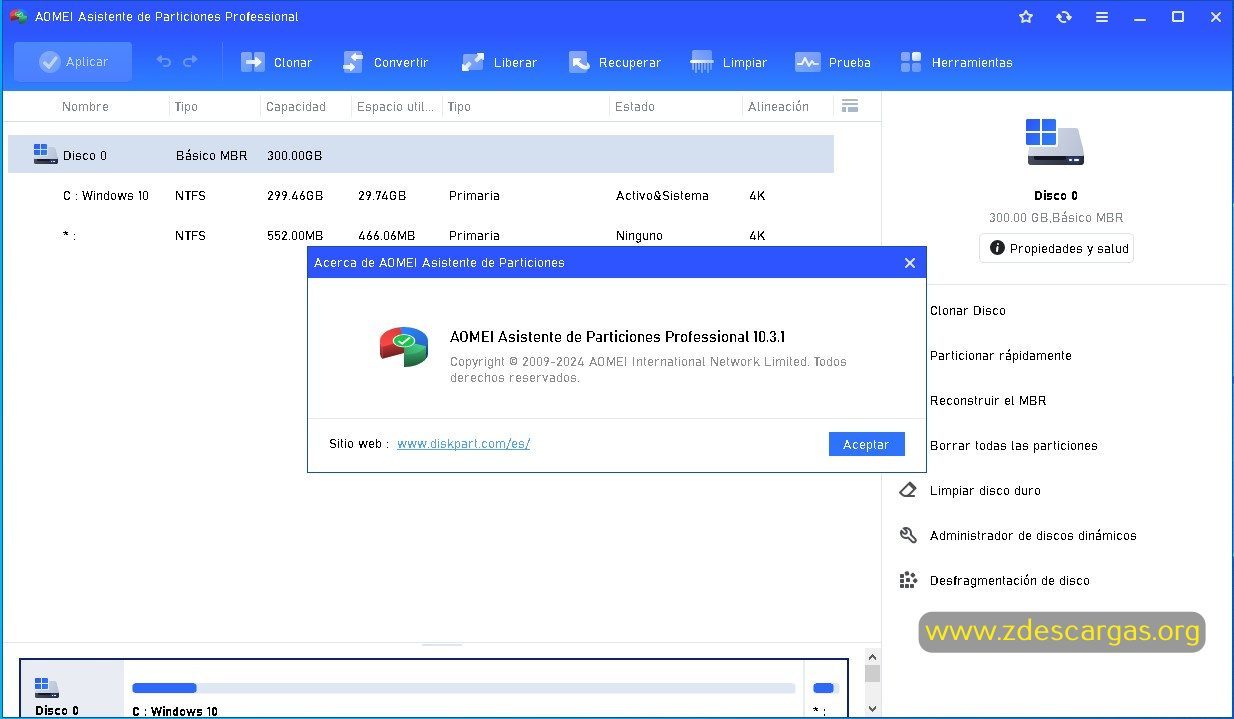 AOMEI Partition Assistant Full Español 2021 AOMEI Partition Assistant Full Español 2021