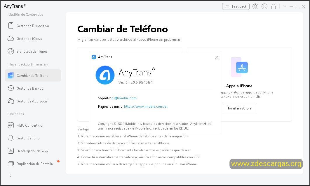 AnyTrans for iOS Full Español AnyTrans for iOS Full Español