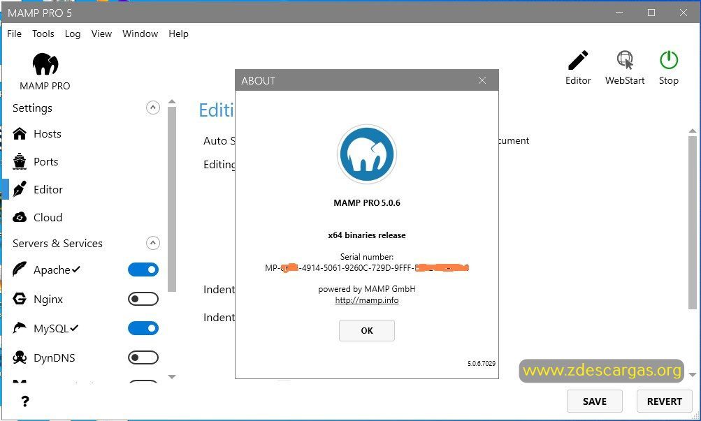 MAMP & MAMP PRO Full Español MAMP & MAMP PRO Full Español
