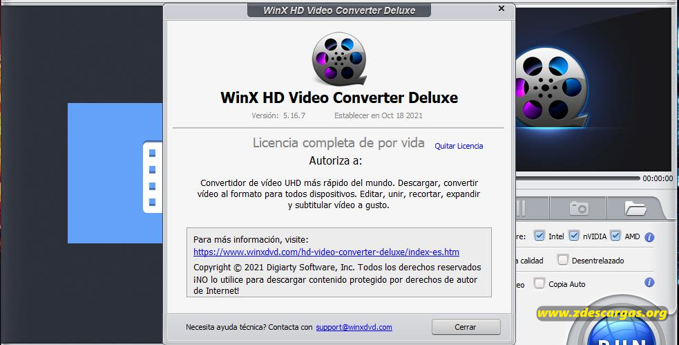 WinX HD Video Converter 2021 Full Español WinX HD Video Converter 2021 Full Español