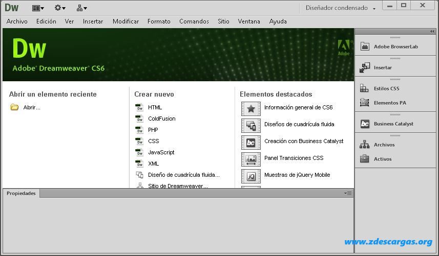 Adobe Dreamweaver CS6 Portable Full Español