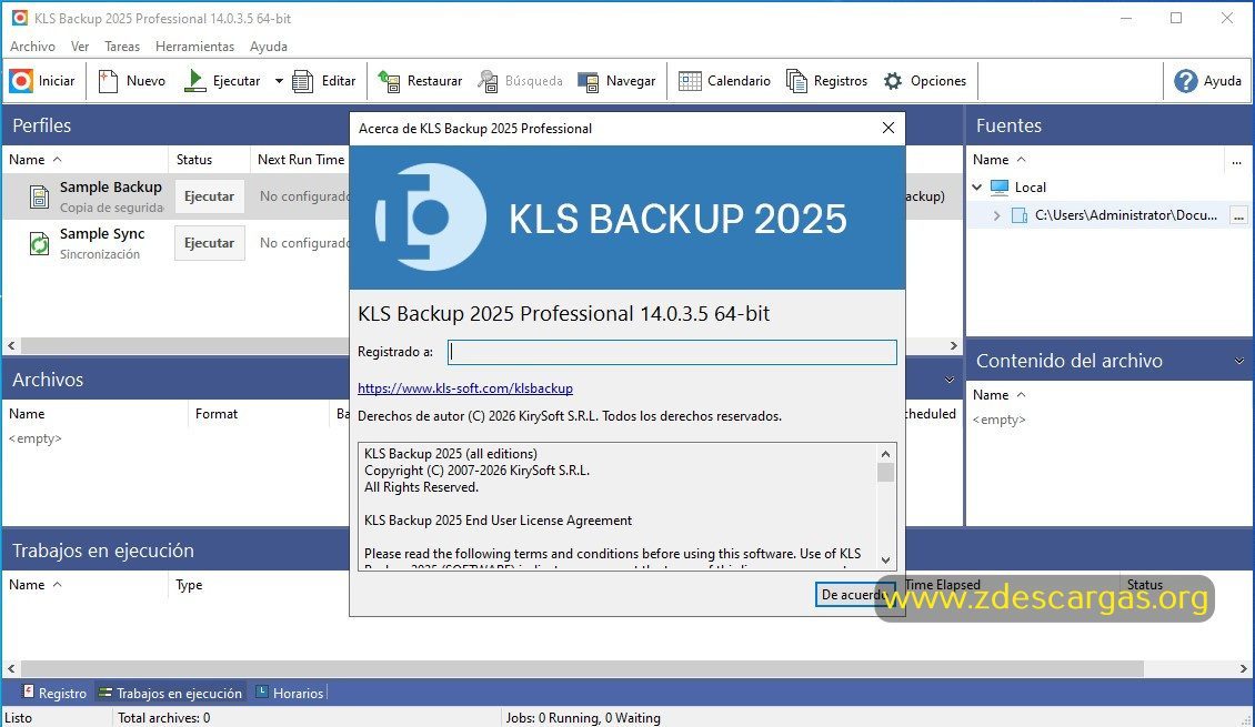 KLS Backup Pro Full Español