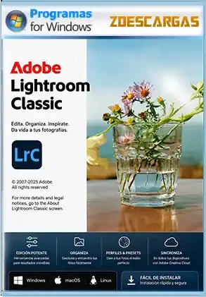 Adobe Lightroom Classic (2026) v15.5.0 Full Español [Mega]