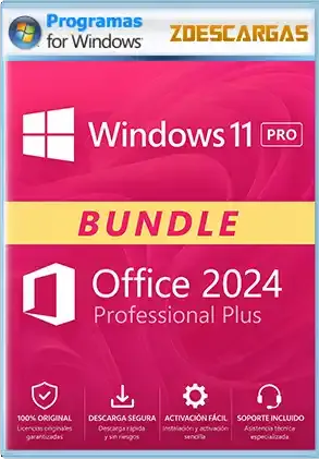 Windows 11 Pro + Office 2024 Professional Plus Español